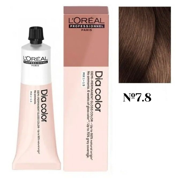 L'Oreal Professionel Dia Color 7.8 - Краситель-блеск демиперманентный 60 мл