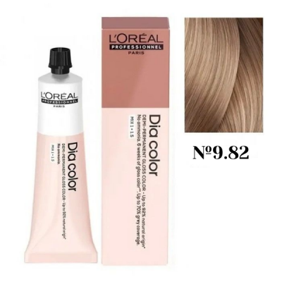 L'Oreal Professionel Dia Color 9.82 - Краситель-блеск демиперманентный 60 мл