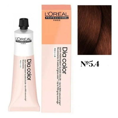 L'Oreal Professionel Dia Color 5.4 - Краситель-блеск демиперманентный 60 мл