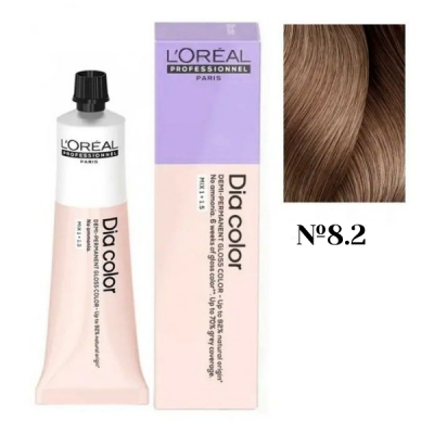 L'Oreal Professionel Dia Color 8.2 - Краситель-блеск демиперманентный 60 мл