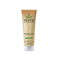 Hempz Body Scrub Sandalwood and Apple - Скраб для тела сандал и яблоко 385 мл
