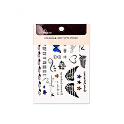 The Saem Eco Soul Body Tatoo Sticker Freedom Zion - Боди-арт стикеры