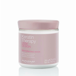 Alfaparf Lisse Design Rehydrating Mask - Кератиновая увлажняющая восстанавливающая маска для волос 200 мл