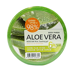 The Welcos Kwailnara Aloe Vera Moisture Real Soothing Gel - Гель для тела успокаивающий 300 мл