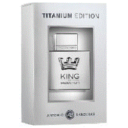 A. Banderas King of Seduction Titanium Men Eau de Toilette - Бандерас король искушения титан туалетная вода 100 мл