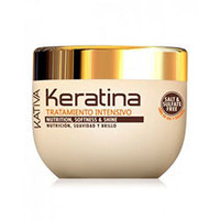 Kativa Keratina Tratamento Intensivo - Интенсивно восстанавливающий уход с кератином для поврежденных и хрупких волос 250 мл