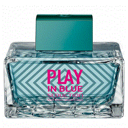 A. Banderas Play in Blue Seduction Women Eau de Toilette - Бандерас плэй ин блю седакшион фо вумен туалетная вода 80 мл