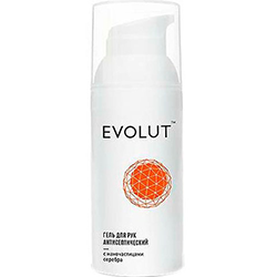 Evolut Antiseptic Hand - Гель для рук антисептический с наночастицами серебра, боковой спрей 20 мл