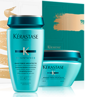 Kerastase Resistance - Новогодний набор 2017 (шампунь-ванна и маска для ломких волос)