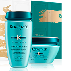 Kerastase Resistance - Новогодний набор 2017 (шампунь-ванна и маска для ломких волос)