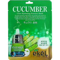 Ekel - Маска тканевая с экстрактом огурца 25 г