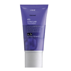 Lakme Teknia Ultra Сlair treatment - Средство придающее блеск светлым оттенкам волос 50 мл