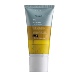Lakme Teknia Deep care treatment - интенсивное восстанавливающее средство, для сухих или поврежденных волос 50 мл