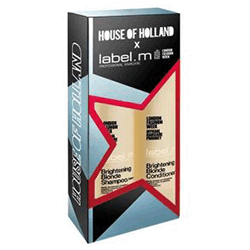 Label.M Brightening Blonde Shampoo+Conditioner - Шампунь Осветляющий для блондинок  300 мл + Кондиционер 300 мл