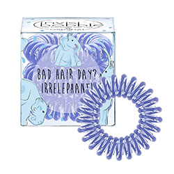 Invisibobble Original Bad Hair Day? Irrelephant! - Резинка для волос (васильковый) 3 шт