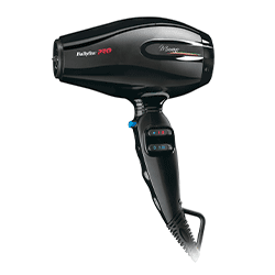 BaByliss Pro Murano - Фен  2000Вт, ионизация, 2 насадки
