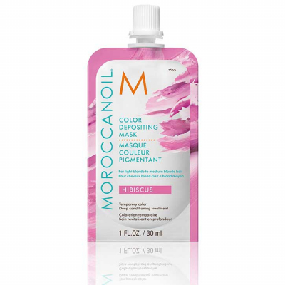 Moroccanoil Color Depositing Mask Hibiscus - Тонирующая маска (гибискус) 30 мл