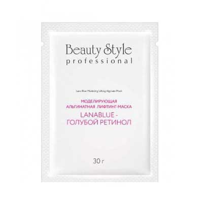 Beauty Style Lifting Mask - Моделирующая альгинатная лифтинг-маска "голубой ретинол" 30 г