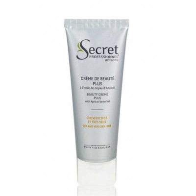 Kydra Secret Professionnel Creme De Beaute Plus - Несмываемый питательный крем с маслом абрикосовых косточек для очень сухих и поврежденных волос 50 мл