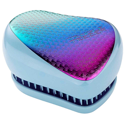 Tangle Teezer Compact Styler Sundowner - Расческа для волос (синий/зеленый хром)