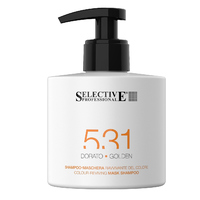 Selective 531 Shampoo-Maschera Golden - Шампунь-маска для возобновления цвета волос (золотистый) 275 мл