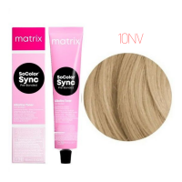 Matrix Color Sync Pre-Bonded - Краска для волос 10NV очень-очень светлый блондин натуральный перламутровый 90 мл