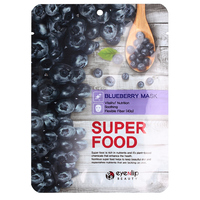 Eyenlip Super Food Blueberry Mask - Маска на тканевой основе (черника) 23 мл