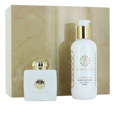 Amouage Honour For Women - Набор (парфюмерная вода 100 мл + лосьон для тела 100 мл)