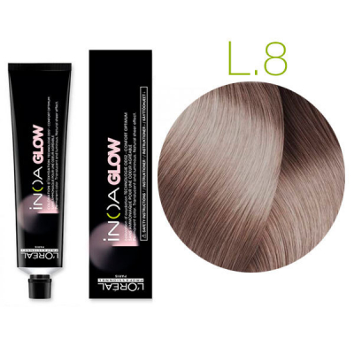 L'Oreal Professionnel Inoa Glow Light Sweet Mocha - Kрем краска для волос (светлая база) 8 мокка 60 мл 
