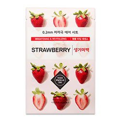 Etude House Et.0.2 Therapy Air Mask Strawberry - Маска тканевая для лица (клубника) 20 мл