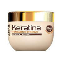 Kativa Keratina Tratamento Intensivo - Интенсивно восстанавливающий уход с кератином для поврежденных и хрупких волос 500 мл