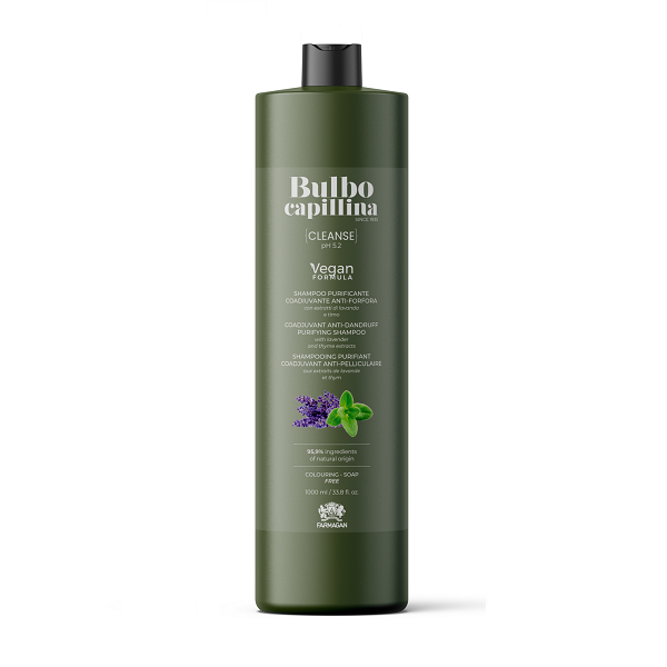 Farmagan Bulbo Capillina Cleanse Shampoo - Шампунь очищающий против перхоти 1000 мл