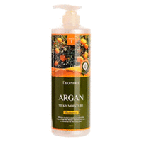 Deoproce Argan Silky Moisture Shampoo - Шампунь для волос с аргановым маслом 1000 мл