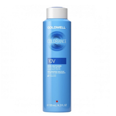 Goldwell Colorance - Тонирующая крем-краска 10-V фиолетовый блондин пастельный 120 мл
