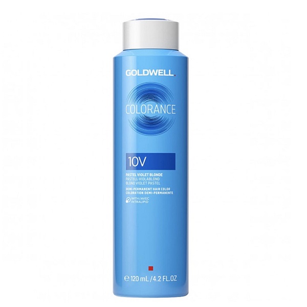 Goldwell Colorance - Тонирующая крем-краска 10-V фиолетовый блондин пастельный 120 мл