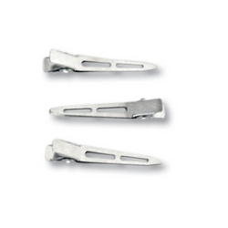 Dewal CL2510 - Зажим для волос металл, 3 см, 100 шт/уп