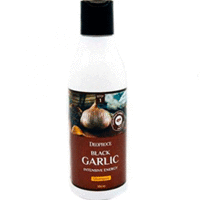 Deoproce Argan Black Garlic Intensive Energy Shampoo - Шампунь для волос с экстрактом черного чеснока 200 мл