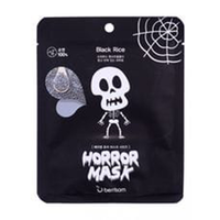 Berrisom Horror Mask Series Skull- Маска тканевая с экстрактом черного риса 25 мл