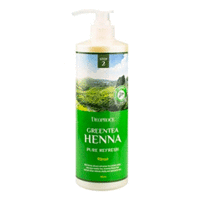 Deoproce Rinse Greentea Henna Pure Refresh - Бальзам для волос с зеленым чаем и хной 1000 мл