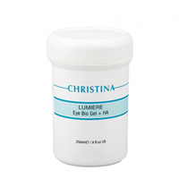 Christina Eye and Neck Bio Gel + HA - Lumiere - Гель для кожи век и шеи с комплексом дерма-витаминов и гиалуроновой кислотой 250 мл