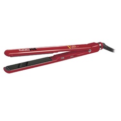 BaByliss Pro Fast and Furios BAB2072EPRE - Щипцы-выпрямители с терморегулятором 25 х 120 мм, покрытие EP, 45 вт, красные