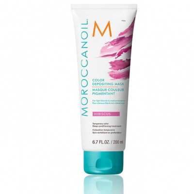 Moroccanoil Color Depositing Mask Hibiscus - Тонирующая маска (гибискус) 200 мл
