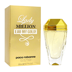 Paco Rabanne Million Lady Eau My Gold Eau de Toilette - Пако Рабанн леди миллион вода мое золото туалетная вода 80 мл (тестер)
