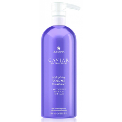 Alterna Caviar Anti-Aging Multiplying Volume Conditioner - Кондиционер-лифтинг для объема и уплотнения волос с кератиновым комплексом 1000 мл