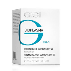 GIGI Cosmetic Labs Bioplasma Night Cream Supreme - Крем энергетический ночной суприм 50 мл 