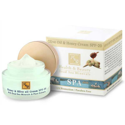 Health and Beauty Olive Oil and Honey Cream SPF-20 - Крем для лица с медом и оливковым маслом 50 мл