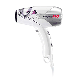 BaByliss Pro I-storm Orchid - Фен 1400- 2000Вт, 2 сопла, диффузор