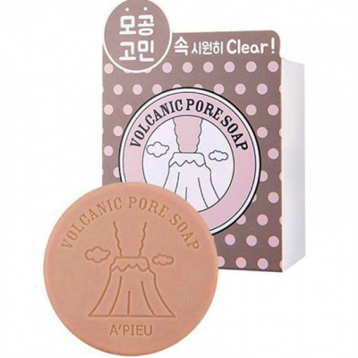 A'pieu Volcanic Pore Soap - Мыло косметическое 100 г