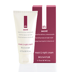 Belnatur Secret Mask and Night Cream - Cредство 3в1 для  за сухой возрастной кожей 75 мл 