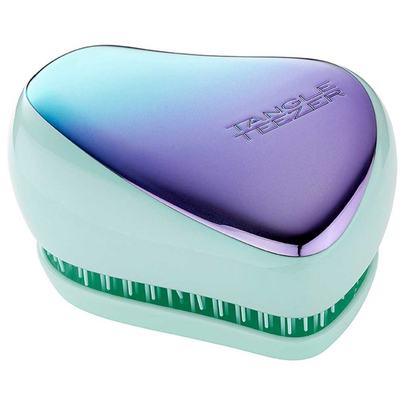 Tangle Teezer Compact Styler Petrol Blue Ombre - Расческа для волос (голубой хром)